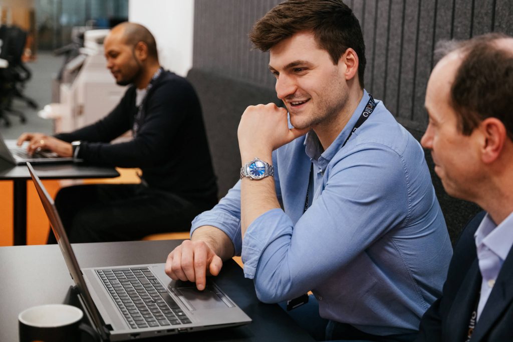 Men in office