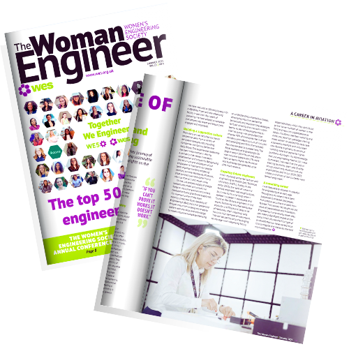 Featured in The Woman Engineer